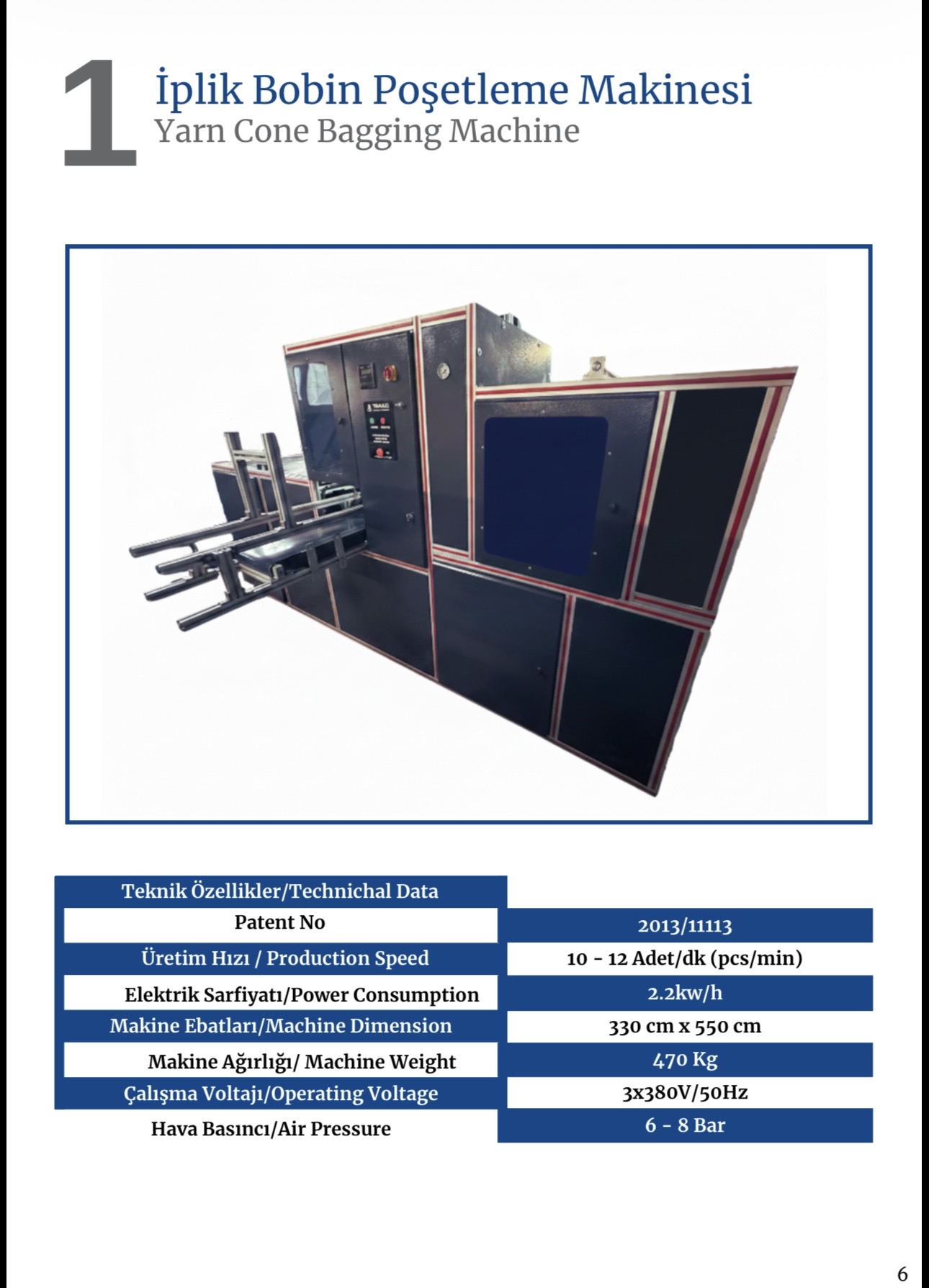 Bobin Paketleme Makinesi